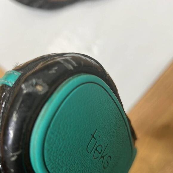 TIEKS OBSIDIAN PATENT LEATHER BALLET‎ FLATS SIZE 9 - Picture 6 of 7